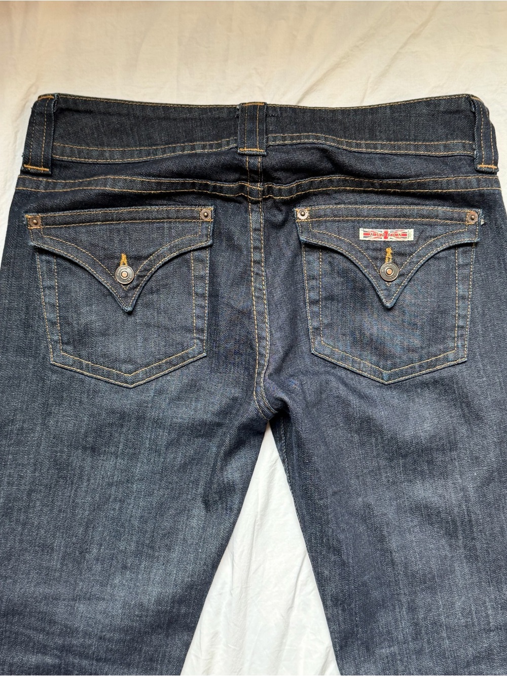 Hudson Jeans Signature Petite Bootcut Dark Indigo Denim Size 29 - Picture 12 of 15